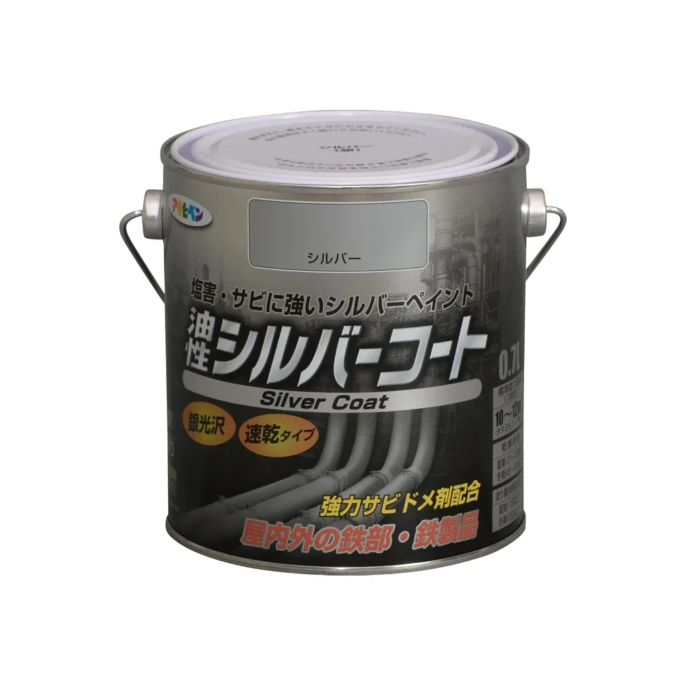 油性銀色金屬防鏽漆 單品包裝