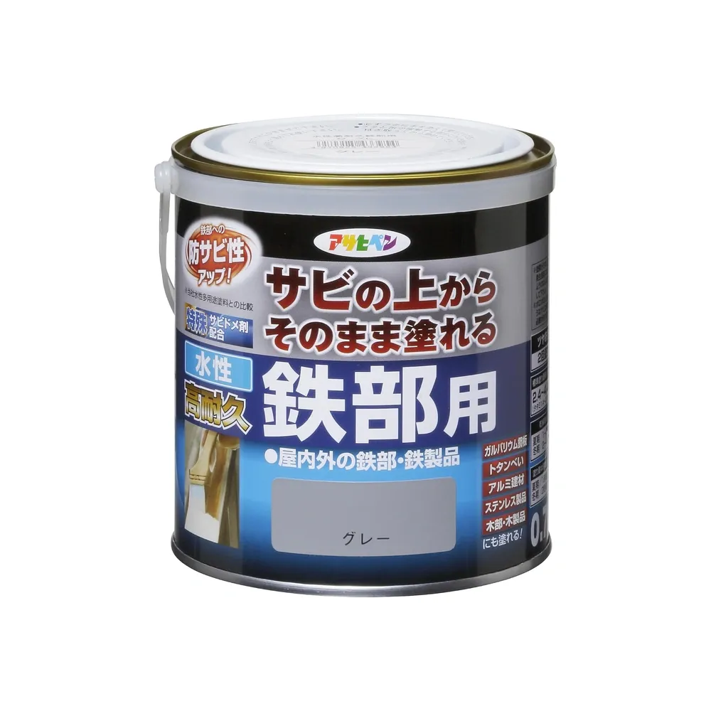 水性高耐久鐵部用漆 單品包裝